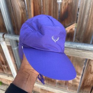 Purple Cap with Antler Logo